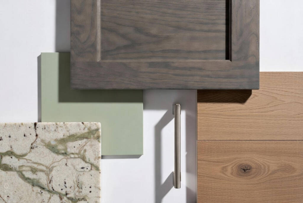 Finish selections for Joppa kitchen design to make install smoother for contractor 