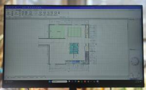 Professional kitchen CAD drawings and elevations created for contractors